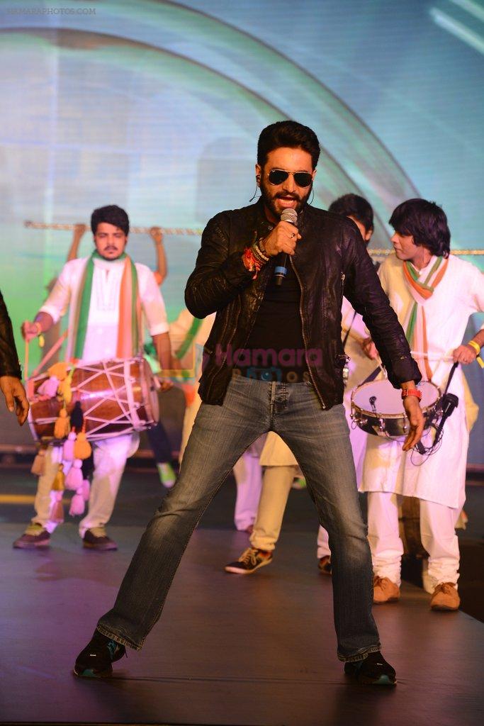 Shekhar at the Trailer launch of Happy New Year in Mumbai on 14th Aug 2014