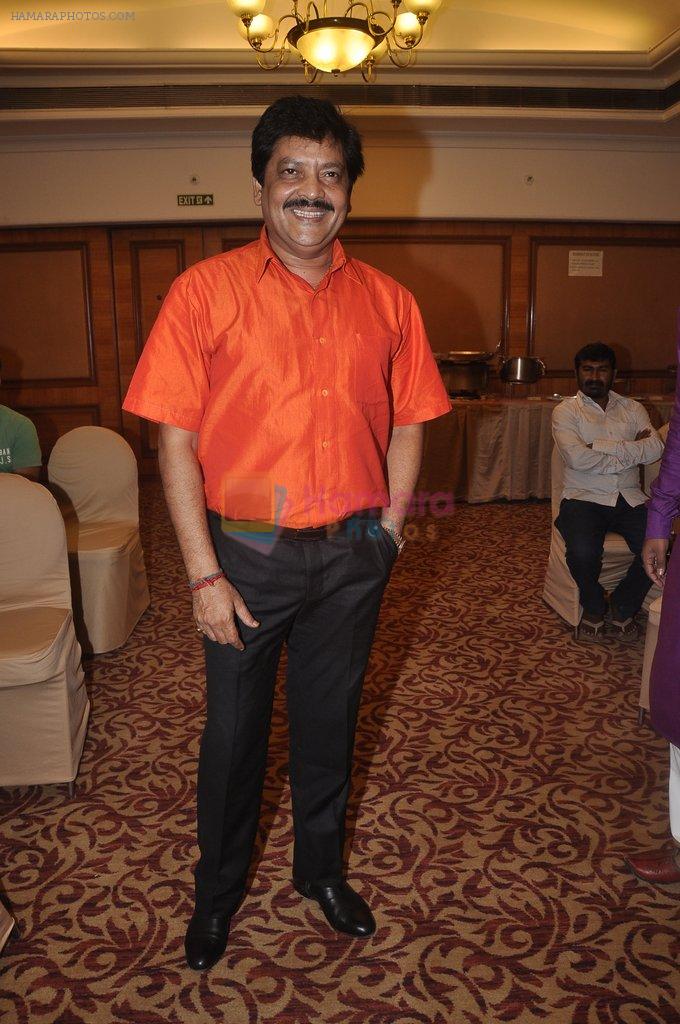 Udit Narayan at special Indian national anthem launch in Palm Grove on 15th Aug 2014