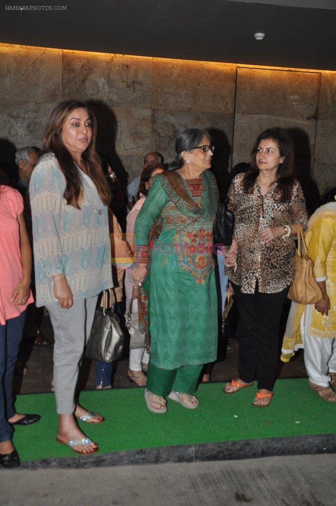 Salma Khan at Singham Returns screening in Lightbox on 16th Aug 2014
