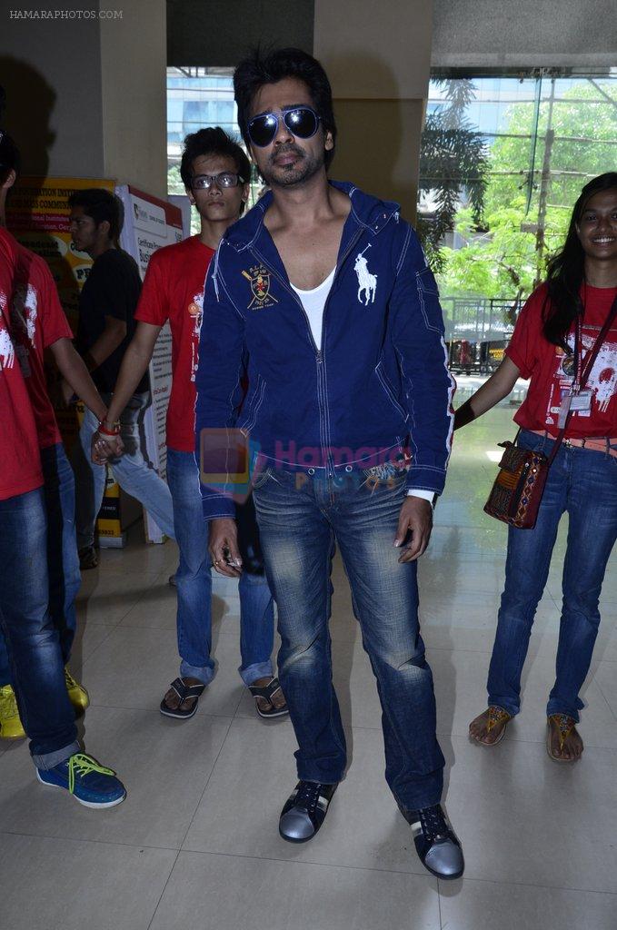 Nikhil Dwivedi at Tamanchey promotions in Juhu, Mumbai on 17th Aug 2014