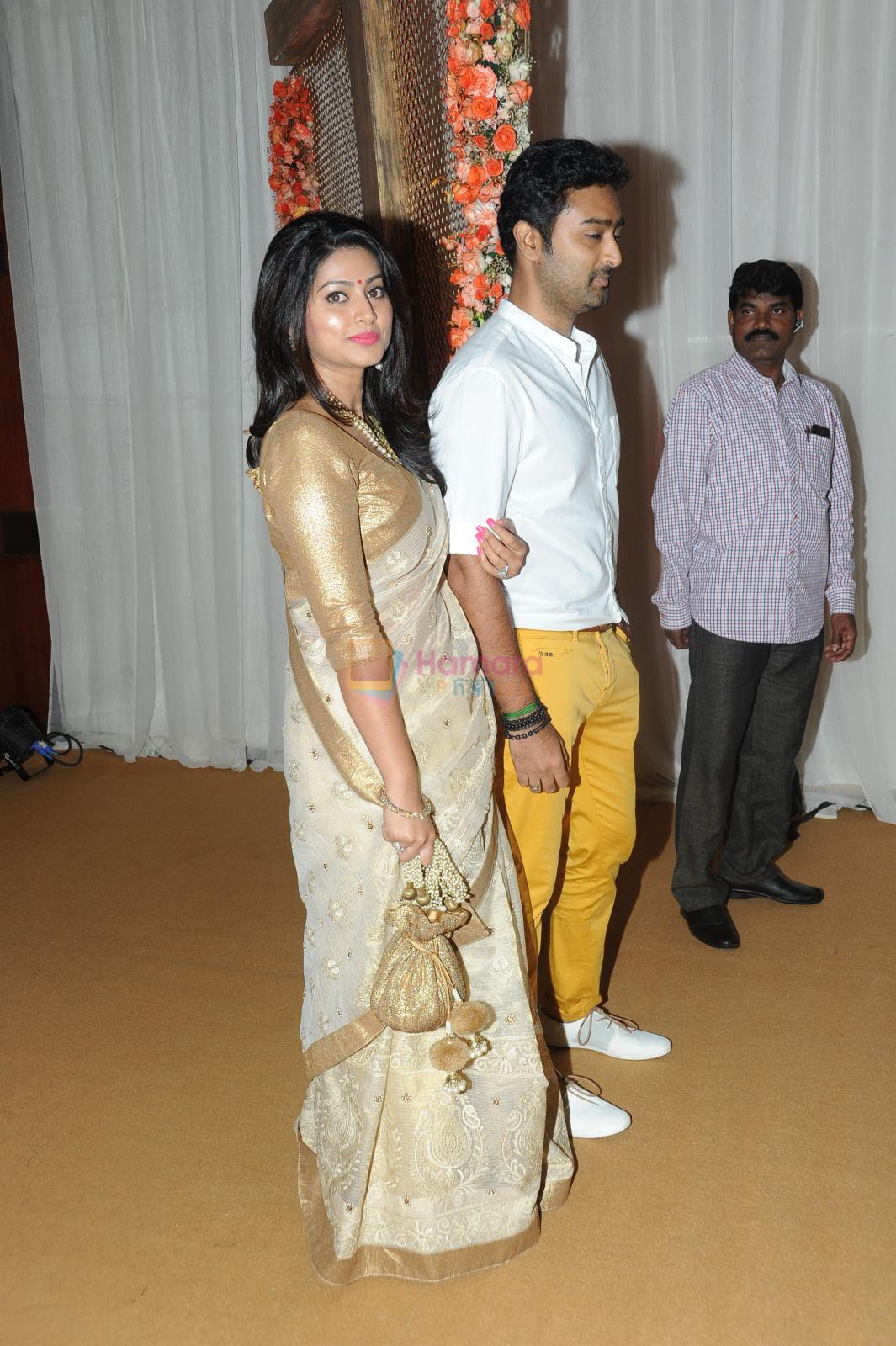 at Rajiv Reddy's engagement in Hyderabad on 17th Aug 2014