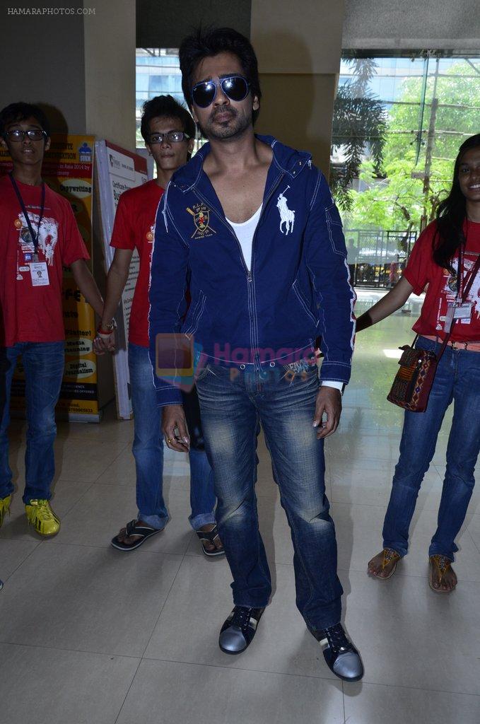 Nikhil Dwivedi at Tamanchey promotions in Juhu, Mumbai on 17th Aug 2014