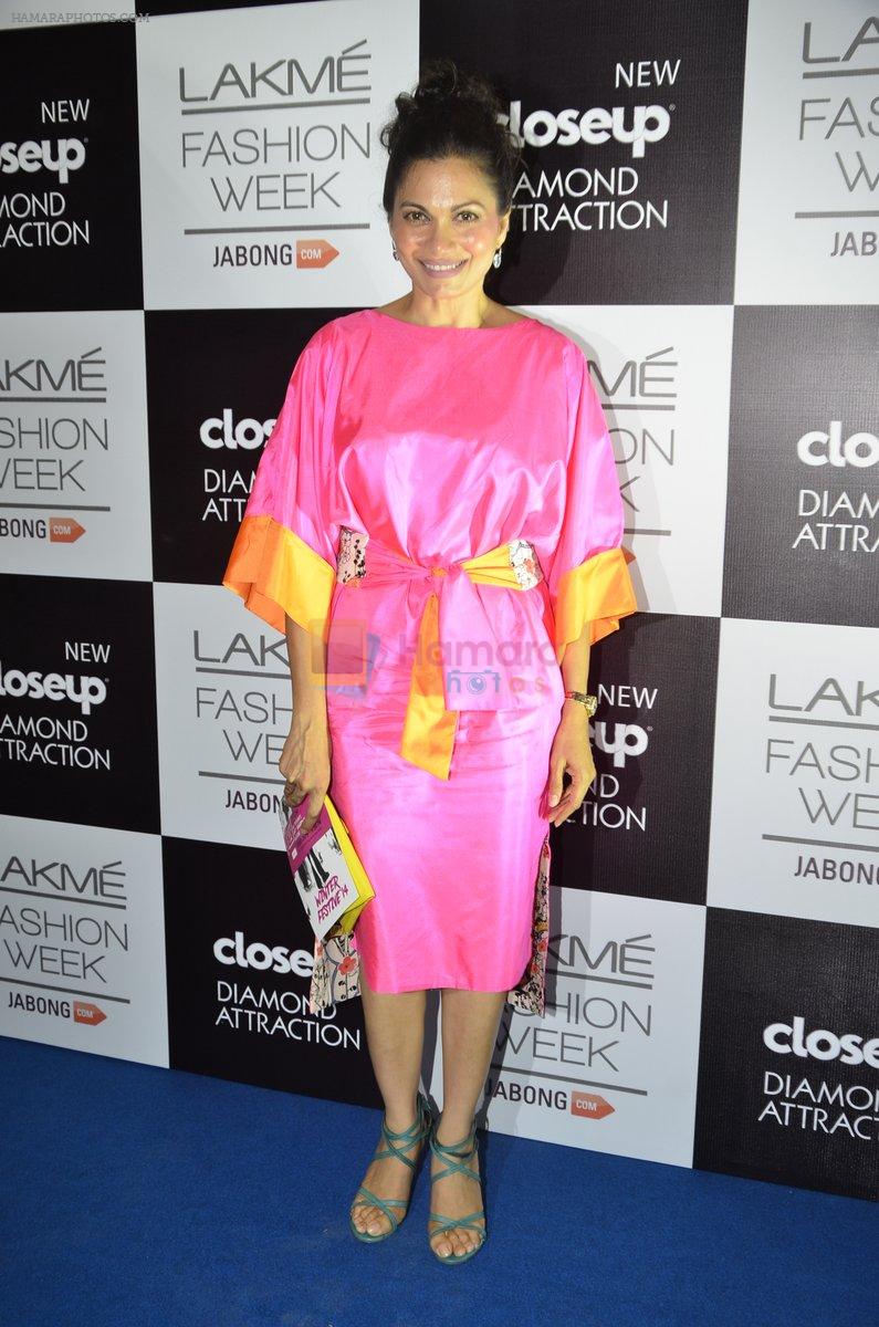 Maria Goretti on Day 1 at Lakme Fashion Week Winter Festive 2014 on 19th Aug 2014