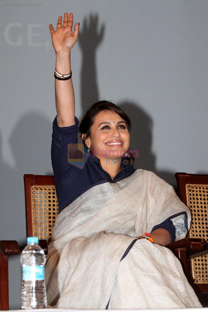 Rani Mukherjee visits Kolkatta in Mumbai on 19th Aug 2014
