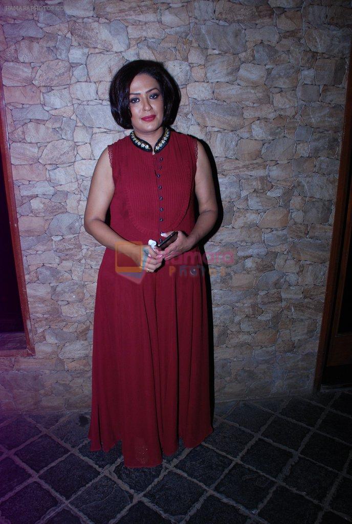 Ashwini Kalsekar at Shreyas Talpade's success bash in Mumbai on 19th Aug 2014