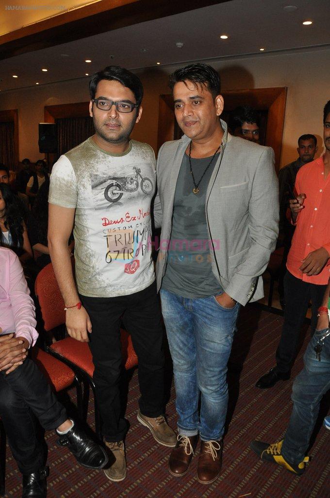 Kapil Sharma, Ravi Kishan at Marudhar Album Launch in Mumbai on 21st Aug 2014