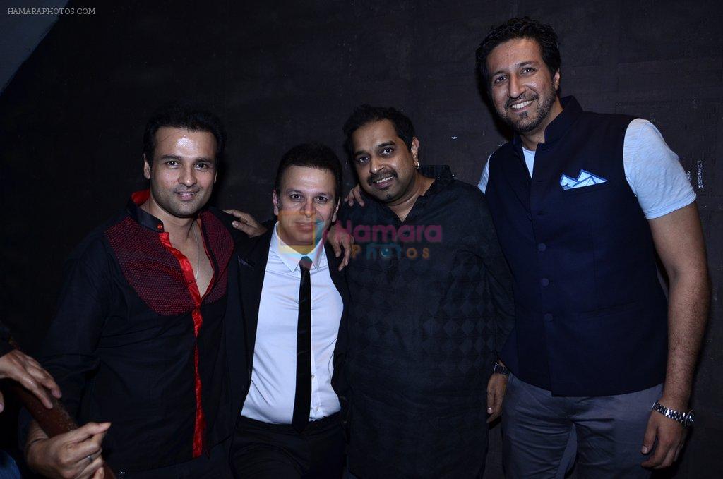 Shankar Mahadevan, Sulaiman Merchant, Rohit Roy at Shaan's live concert in NCPA on 23rd Aug 2014