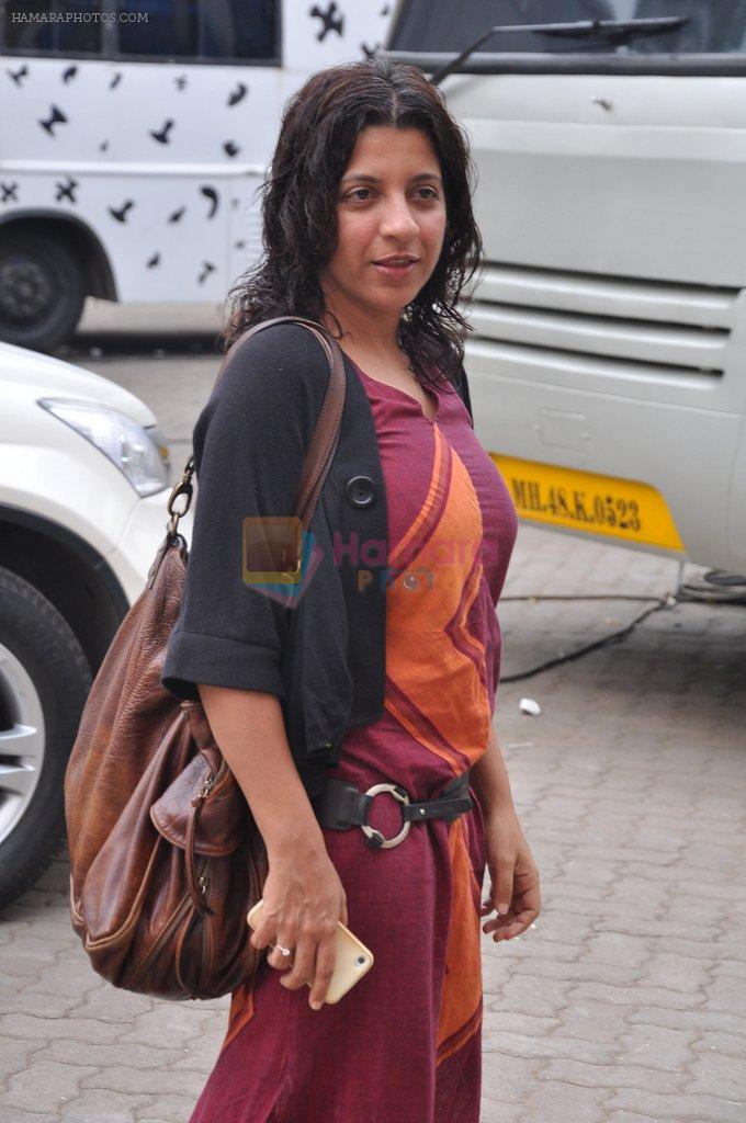 Zoya Akhtar on the sets of captain tao in Mumbai on 24th Aug 2014