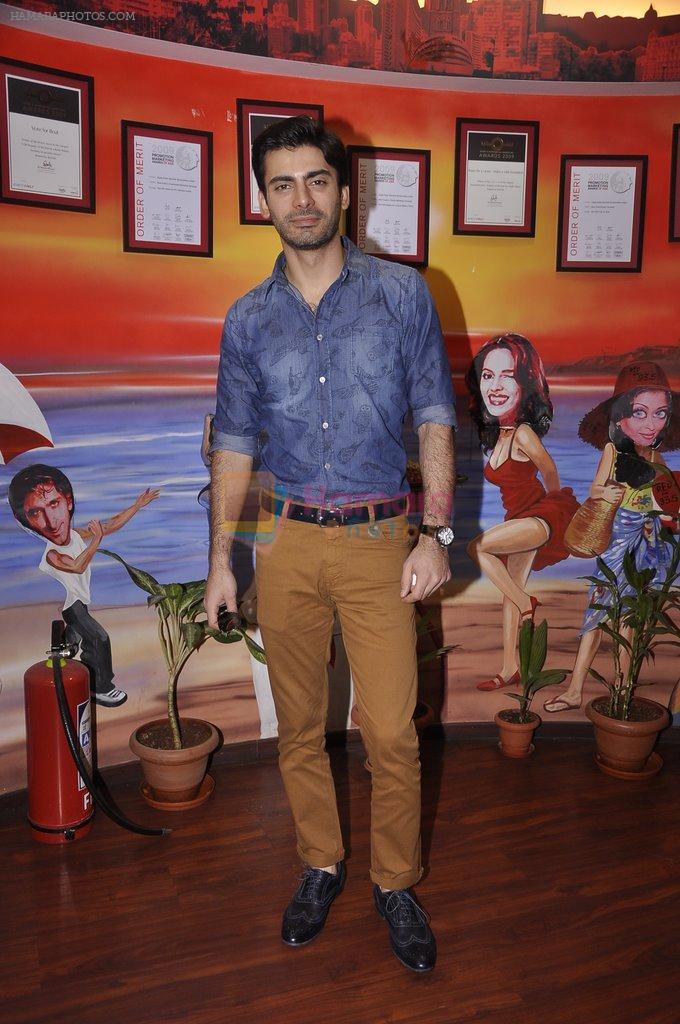 Fawad Khan at Red FM studios in Mumbai on 25th Aug 2014