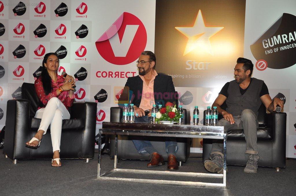 Abhay Deol, Kabir bedi at Channel V panel discussion on Juvenile Justice Bill in Novotel, Mumbai on 26th Aug 2014