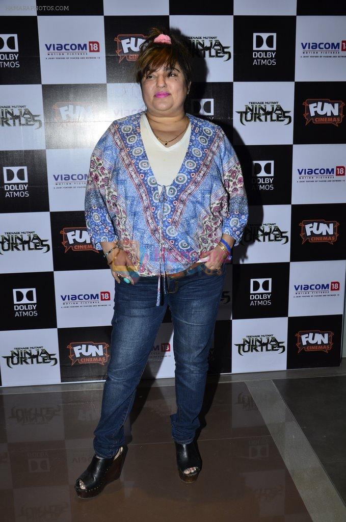 Dolly Bindra at Ninja Turtles screening in Mumbai on 27th Aug 2014