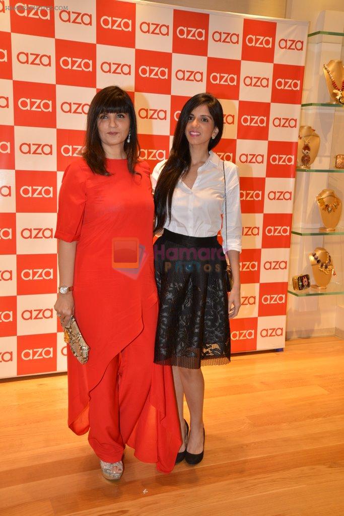 Neeta Lulla, Nishka Lulla at Aza store launch in Bandra, Turner Road on 28th Aug 2014