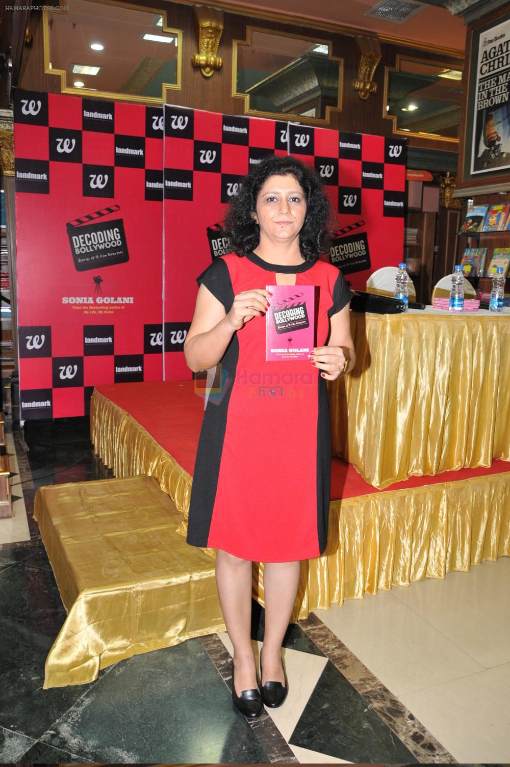 Author Sonia Golani seen at Decoding Bollywood book launch event by Westland publishers