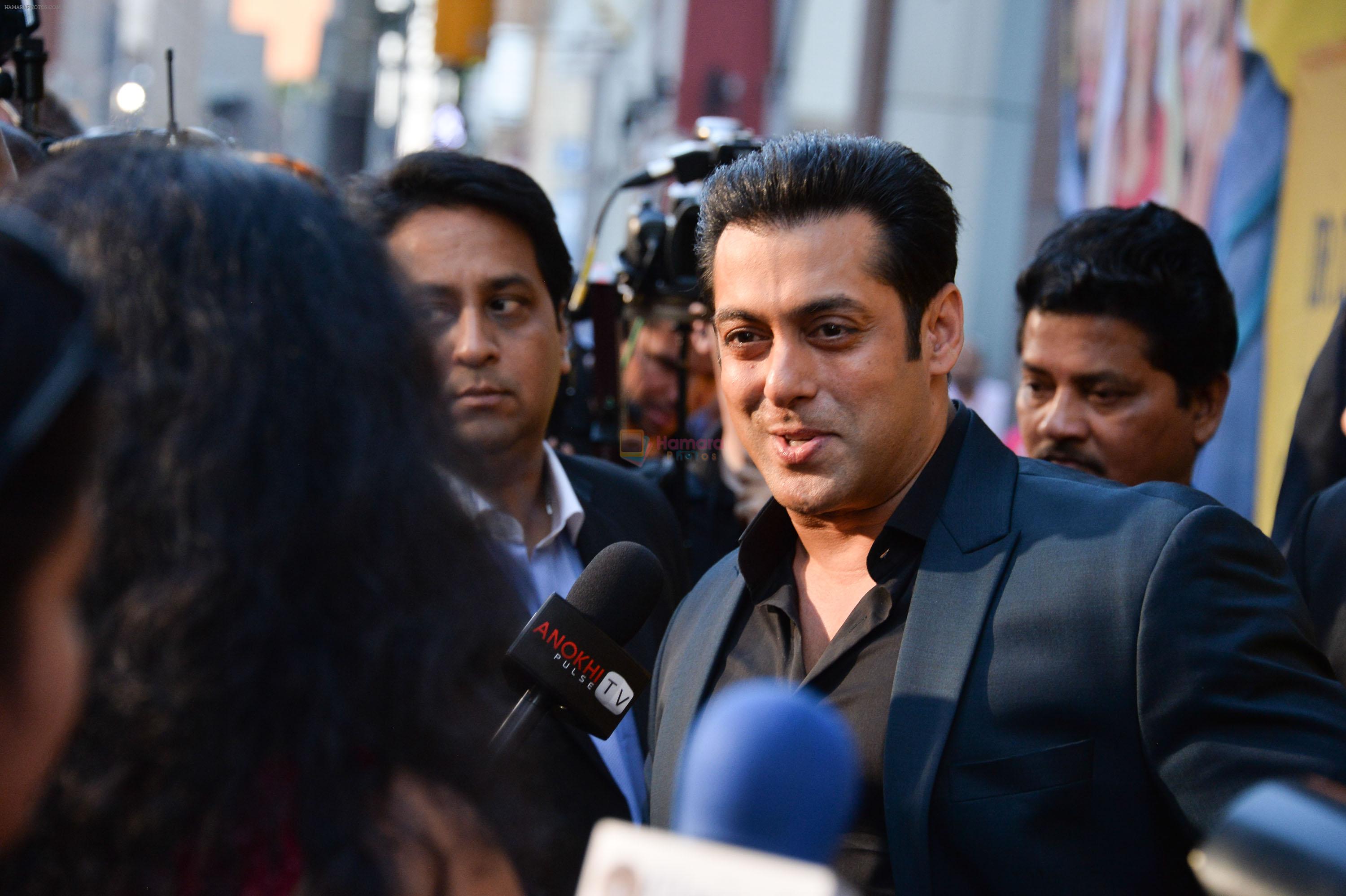 Salman Khan at Dr Cabbie premiere