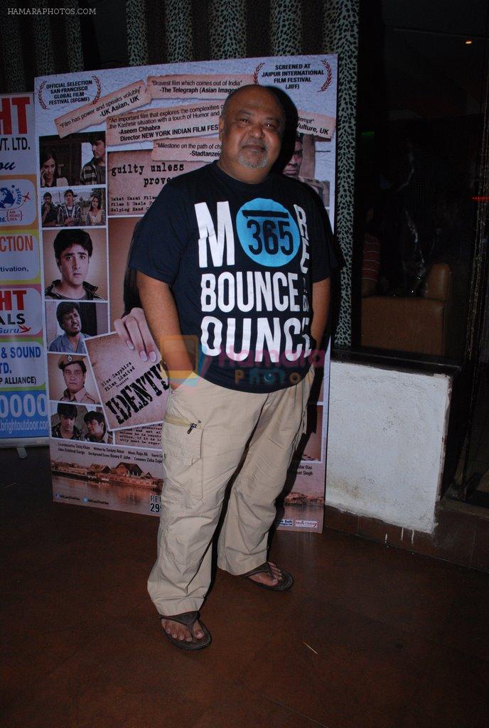 Saurabh Shukla at Identity card film bash in Marimba Lounge on 3rd Sept 2014