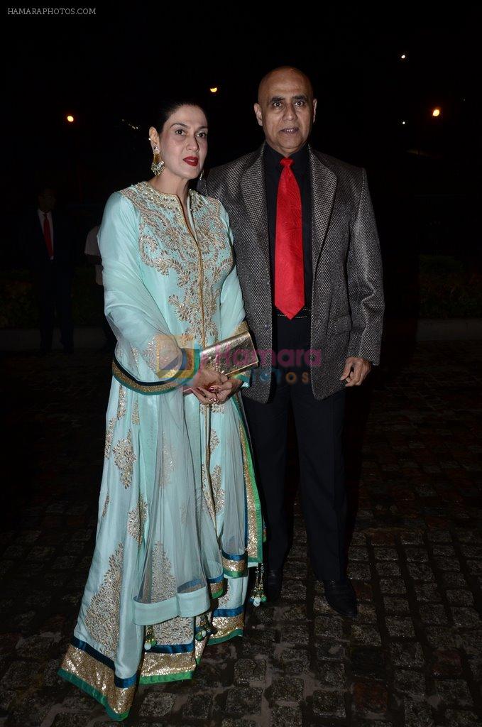 Puneet Issar at Nikitan Dheer wedding reception in ITC Grand Maratha on 3rd Sept 2014