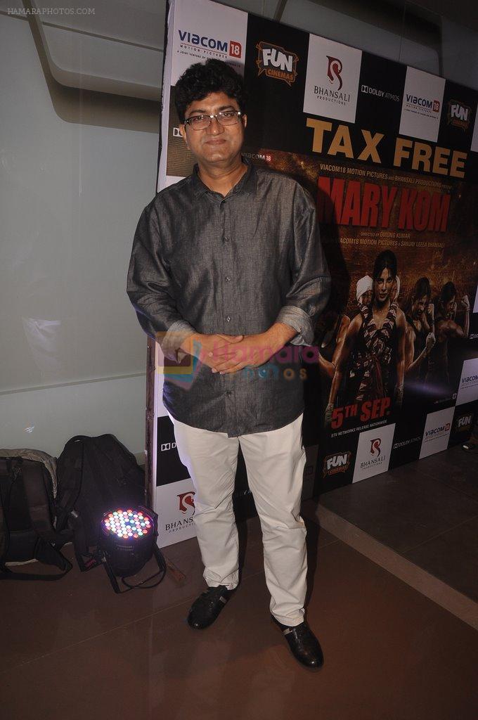 Parsoon Joshi at Mary Kom's Screening in Fun on 4th Sept 2014