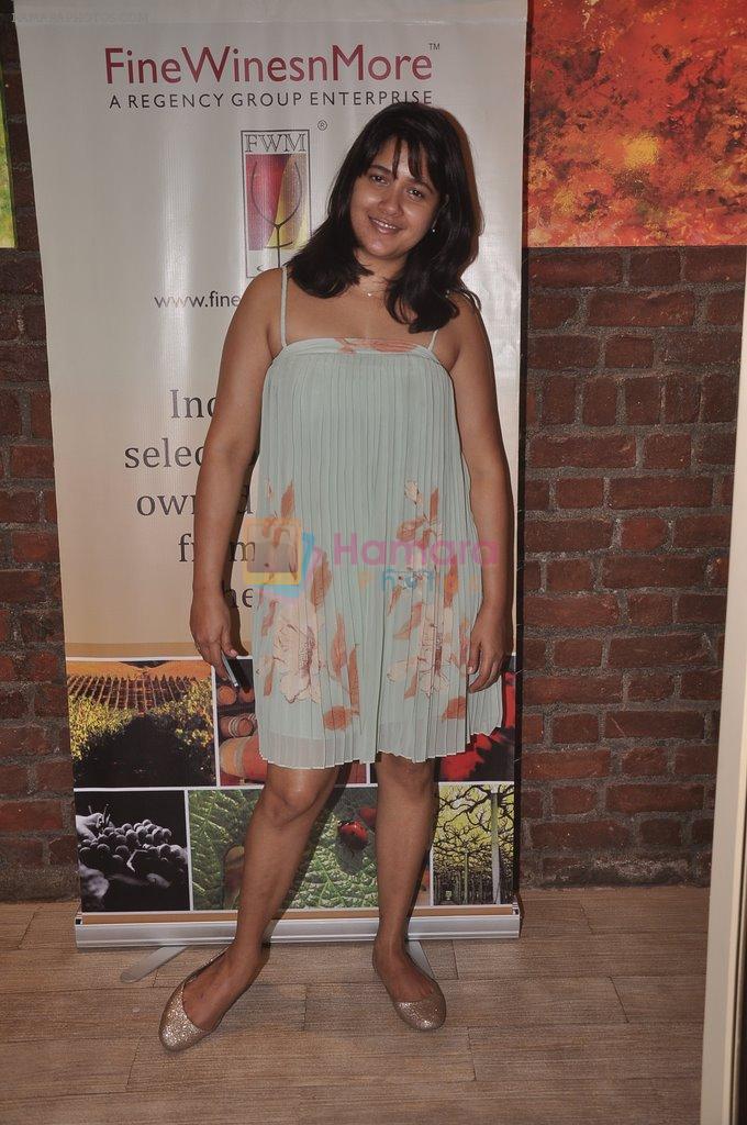 Narayani Shastri at special lunch to launch Fine Wines N More promotion in Andheri, Mumbai on 4th Sept 2014
