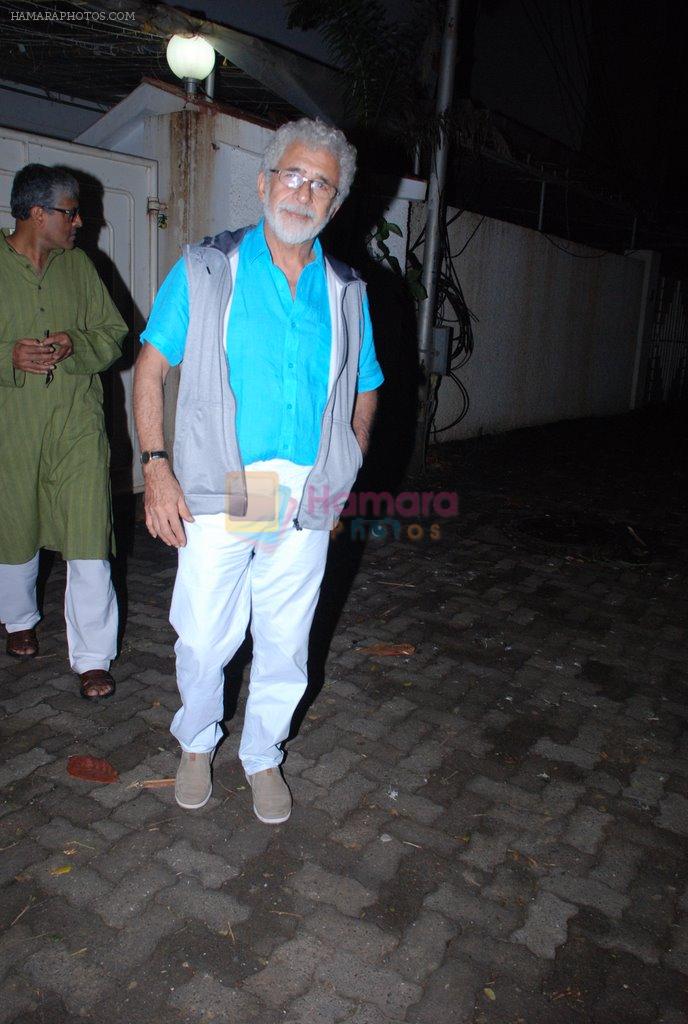 Naseeruddin Shah at special screneing of Finding Fanny in Sunny Super Sound on 6th Sept 2014