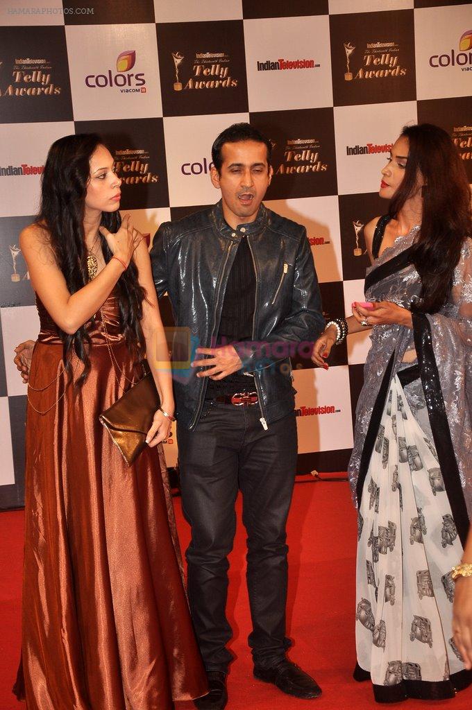 Harmeet Gulzar at Indian Telly Awards in Filmcity, Mumbai on 9th Sept 2014