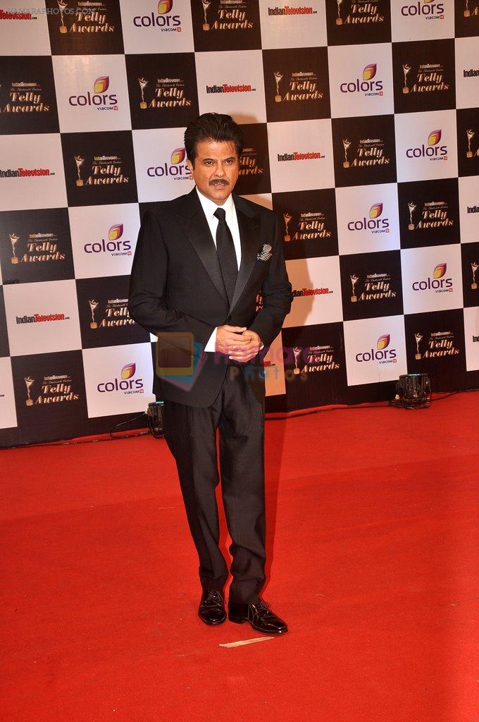 Anil Kapoor at Indian Telly Awards in Filmcity, Mumbai on 9th Sept 2014