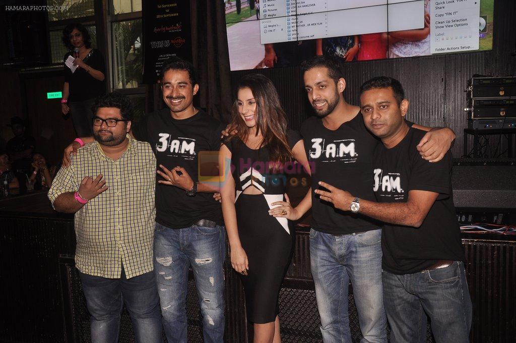 Rannvijay Singh, Anindita Nayar, Salil Acharya at 3 am music launch in Hard Rock Cafe on 9th Sept 2014