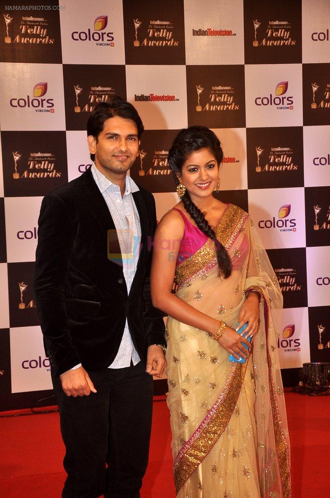 at Indian Telly Awards in Filmcity, Mumbai on 9th Sept 2014