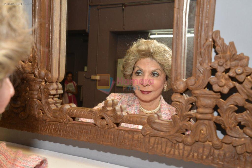 Sabira Merchant snapped on the sets of the play The Buckingham Secret in NCPA on 9th Sept 2014