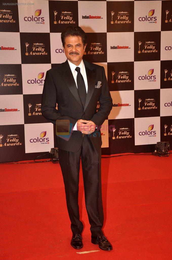 Anil Kapoor at Indian Telly Awards in Filmcity, Mumbai on 9th Sept 2014