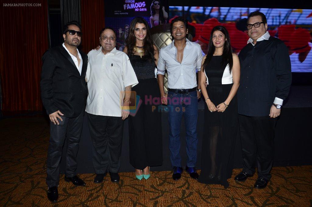 Shaan, Mika Singh, Ramesh Taurani at the launch of Mika's album in Novotel, Mumbai on 9th Sept 2014