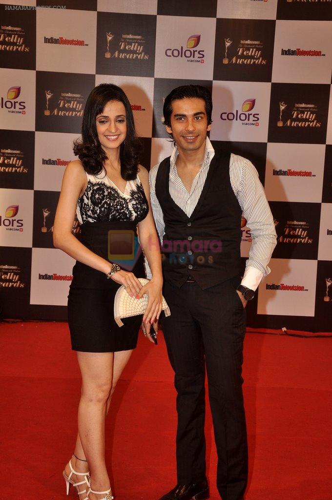 Sanaya Irani at Indian Telly Awards in Filmcity, Mumbai on 9th Sept 2014