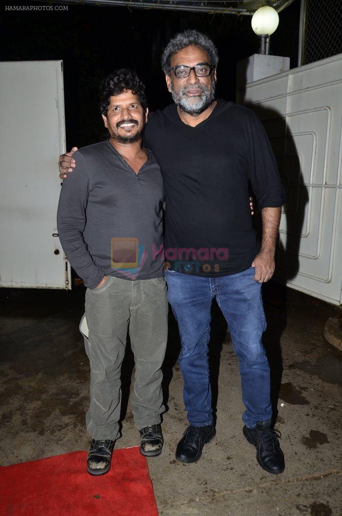 R Balki at Finding Fanny screening for Big B in Sunny Super Sound on 10th Sept 2014