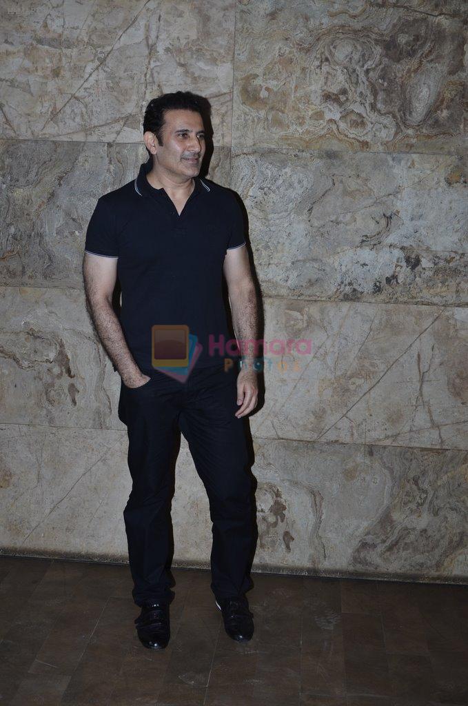 Parmeet Sethi snapped at a screening in Lightbox on 10th Sept 2014