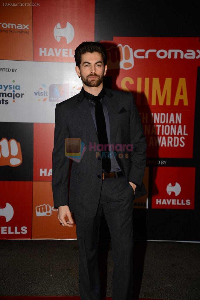 Neil Mukesh on day 2 of Micromax SIIMA Awards red carpet on 13th Sept 2014
