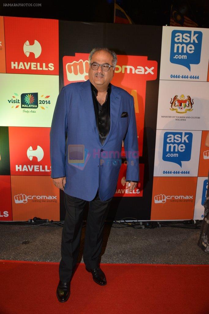 Boney Kapoor on day 2 of Micromax SIIMA Awards red carpet on 13th Sept 2014