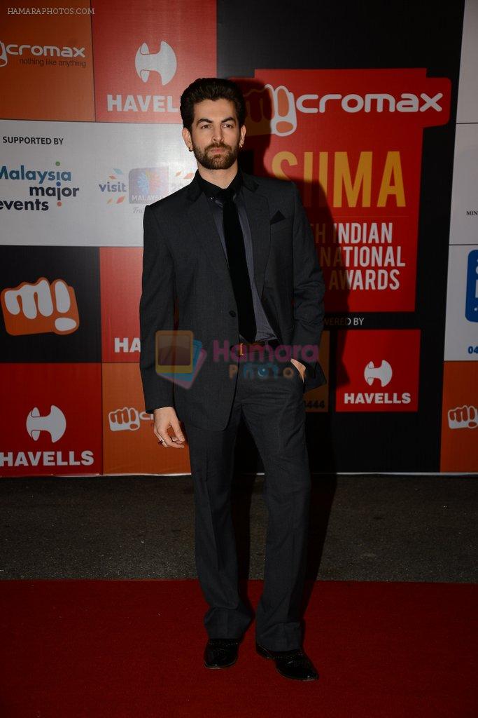 Neil Mukesh on day 2 of Micromax SIIMA Awards red carpet on 13th Sept 2014