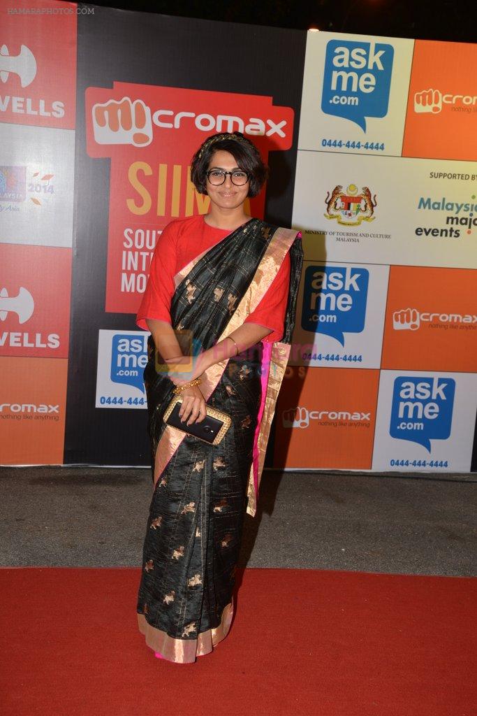 on day 2 of Micromax SIIMA Awards red carpet on 13th Sept 2014