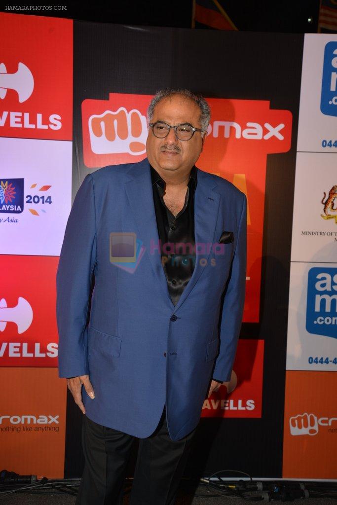 Boney Kapoor on day 2 of Micromax SIIMA Awards red carpet on 13th Sept 2014