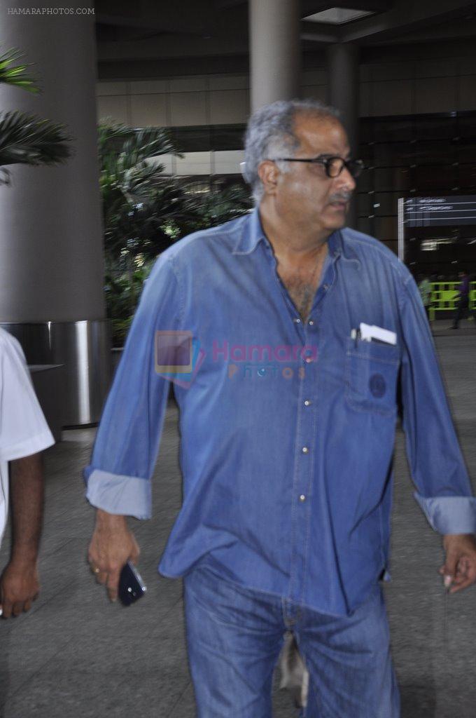 Boney Kapoor returns from SIIMA on 14th Sept 2014