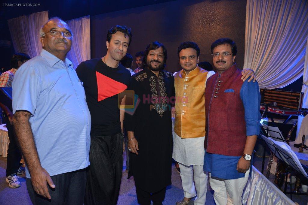 Salim merchant, Roop Kumar Rathod at Gujarati Jalso concert in Bhaidas, Mumbai on 14th Sept 2014