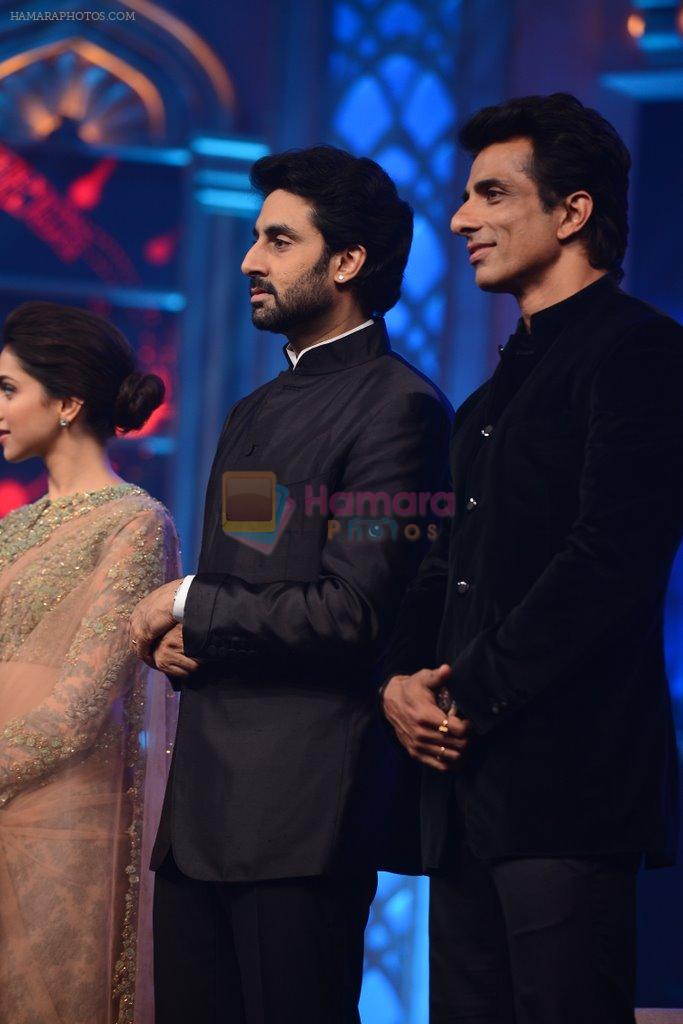 Abhishek Bachchan at the Audio release of Happy New Year on 15th Sept 2014