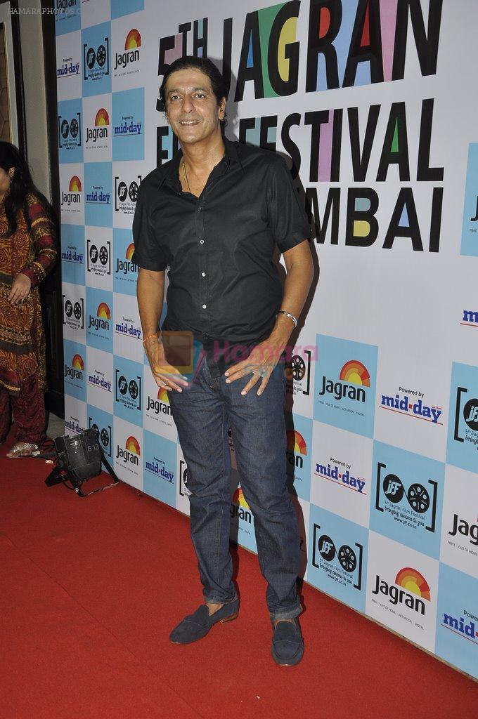 Chunky Pandey at Jagran Film fest in Taj Lands End on 14th Sept 2014