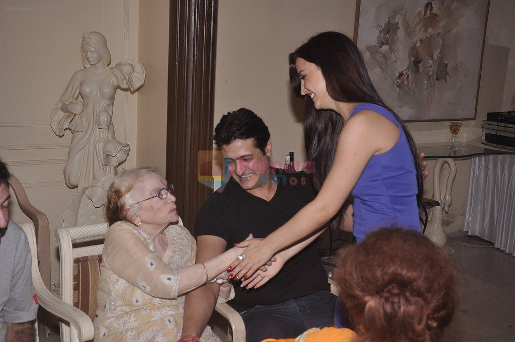 Elli Avram at Arman Kohli's father birthday in Mumbai on 16th Sept 2014