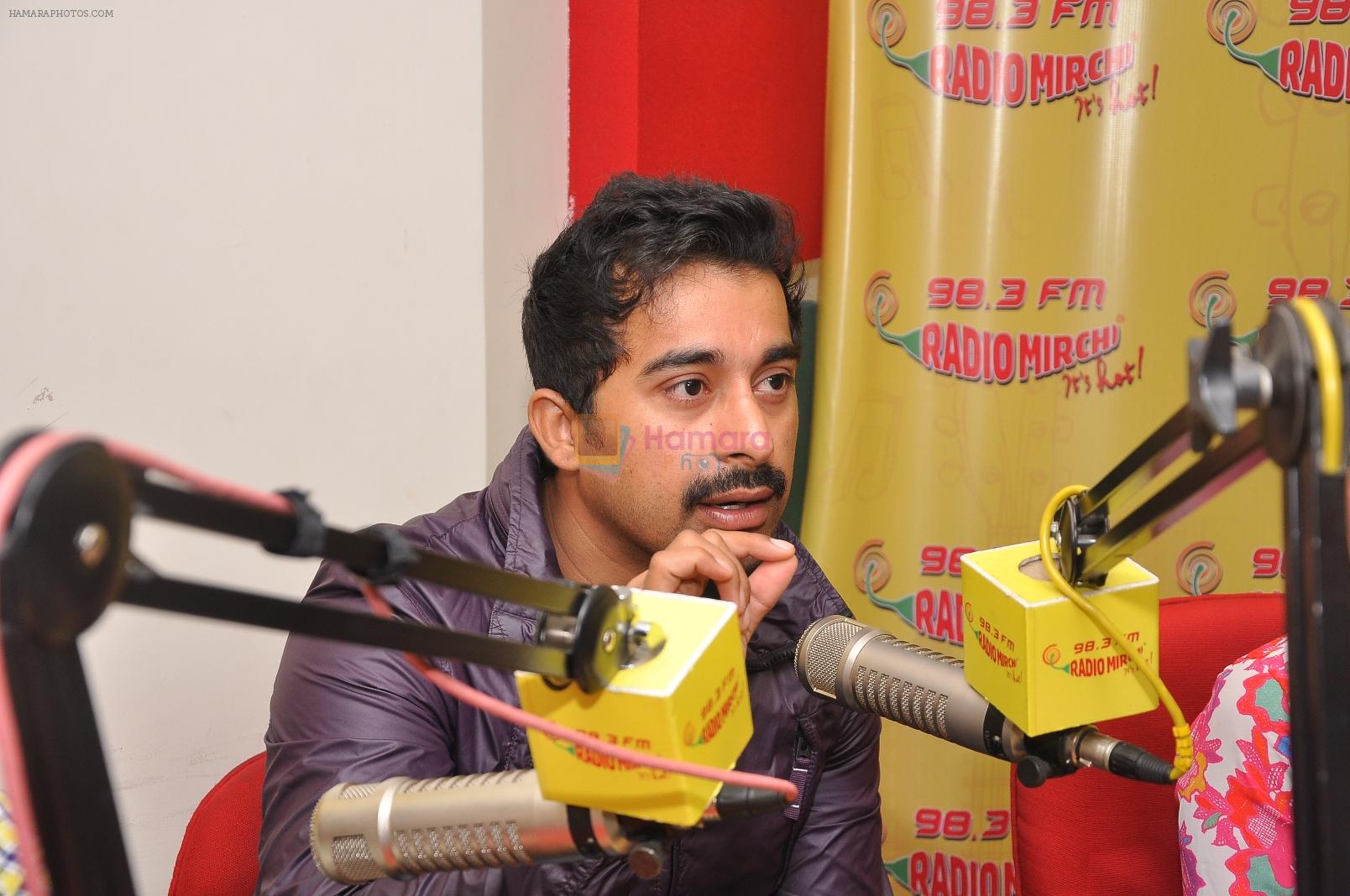 Rannvijay Singh  at Radio Mirchi Mumbai studio for promotion of 3 AM