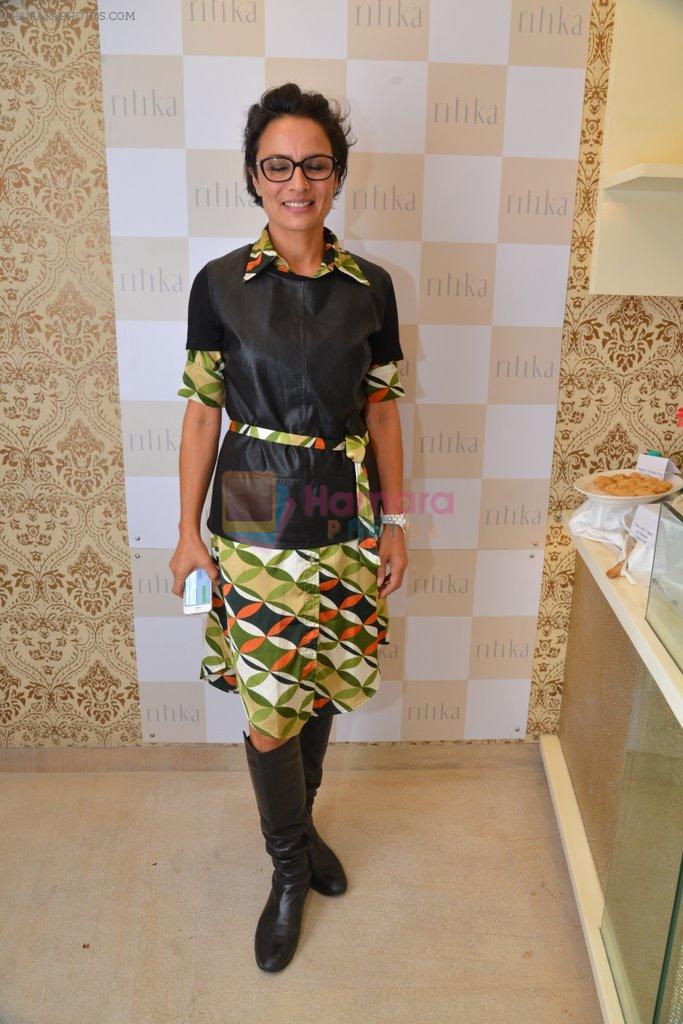 Adhuna Akhtar at Ritika Bharwani's Autumn Winter collection launch co-hosted by carol Gracias in Bandra on 17th Sept 2014