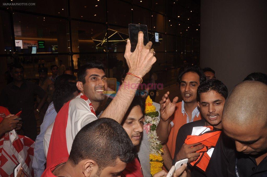 French Soccer legend Robert Pires in india on 22nd Sept 2014