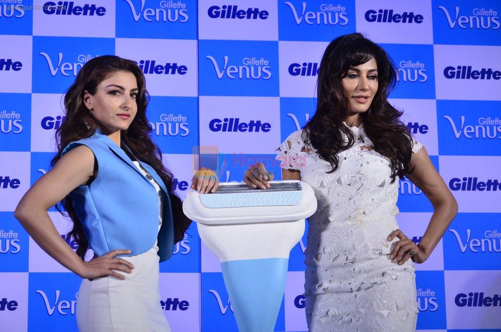 Chitrangada Singh & Soha Ali Khan unveil Gillette's new series in Palladium on 25th Sept 2014