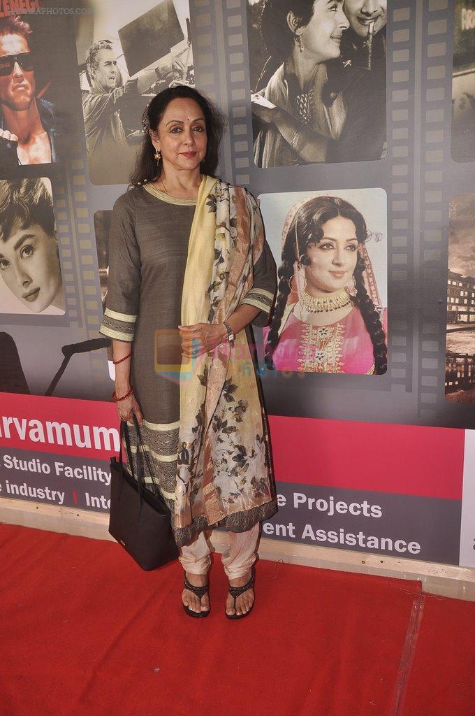 Hema Malini at Atharva institute in Malad on 25th Sept 2014