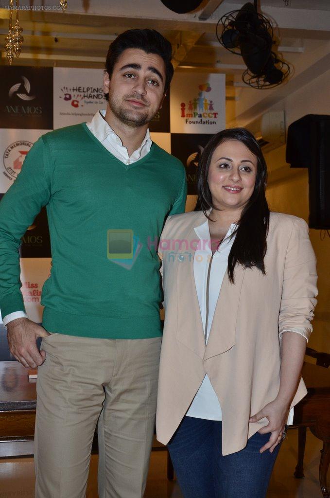 Imran Khan & Avantika Malik at Helping Hands NGO event in Palladium on 25th Sept 2014