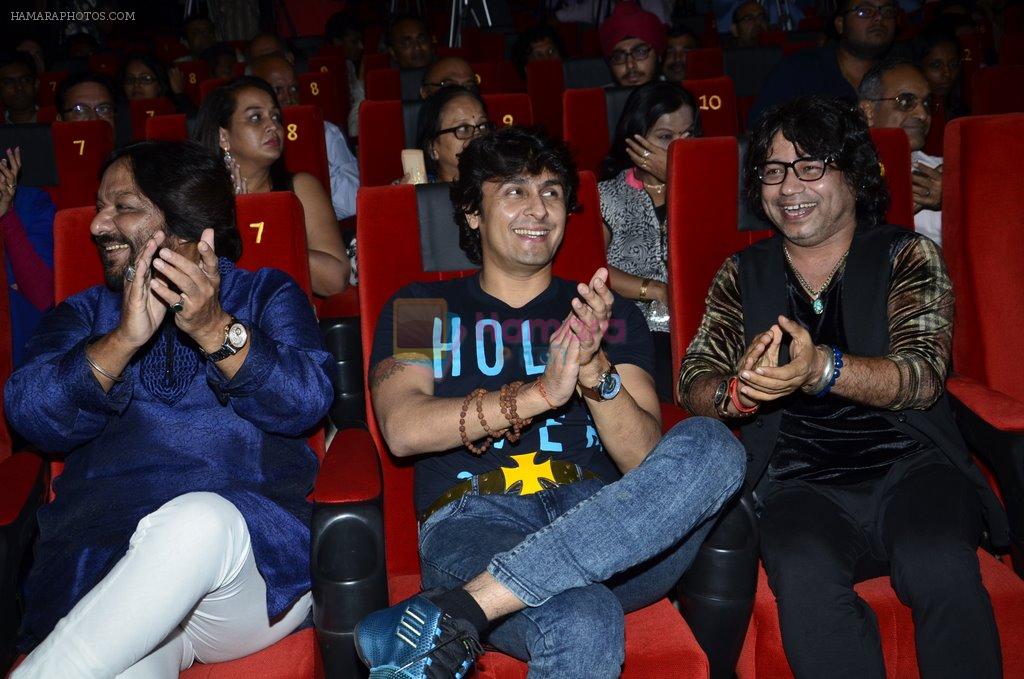 Roop Kumar Rathod , Sonu Nigam, Kailash Kher at Rang Rasiya music launch in Deepak Cinema on 25th Sept 2014